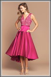 Nikola Dress by Love Honor in Magenta