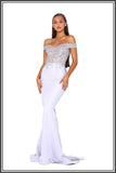 Clarissa Silver Prom Dress