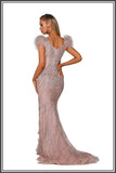 Portia and Scarlett Sabrina Gown - Rose Gold