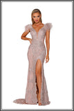 Portia and Scarlett Sabrina Gown - Rose Gold