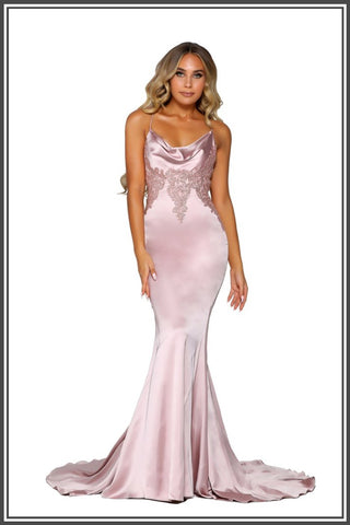 Paloma Gown - Rose Gold