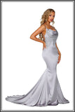 Paloma Gown - Silver