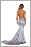 Paloma Gown - Silver