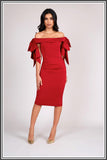 Victoria Dress - Red