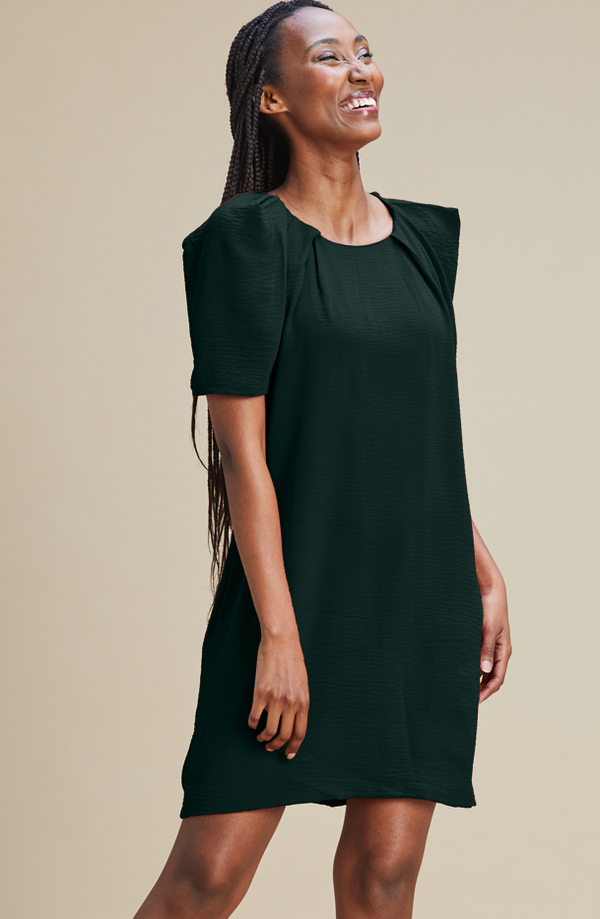 Toby Dress Dark Green