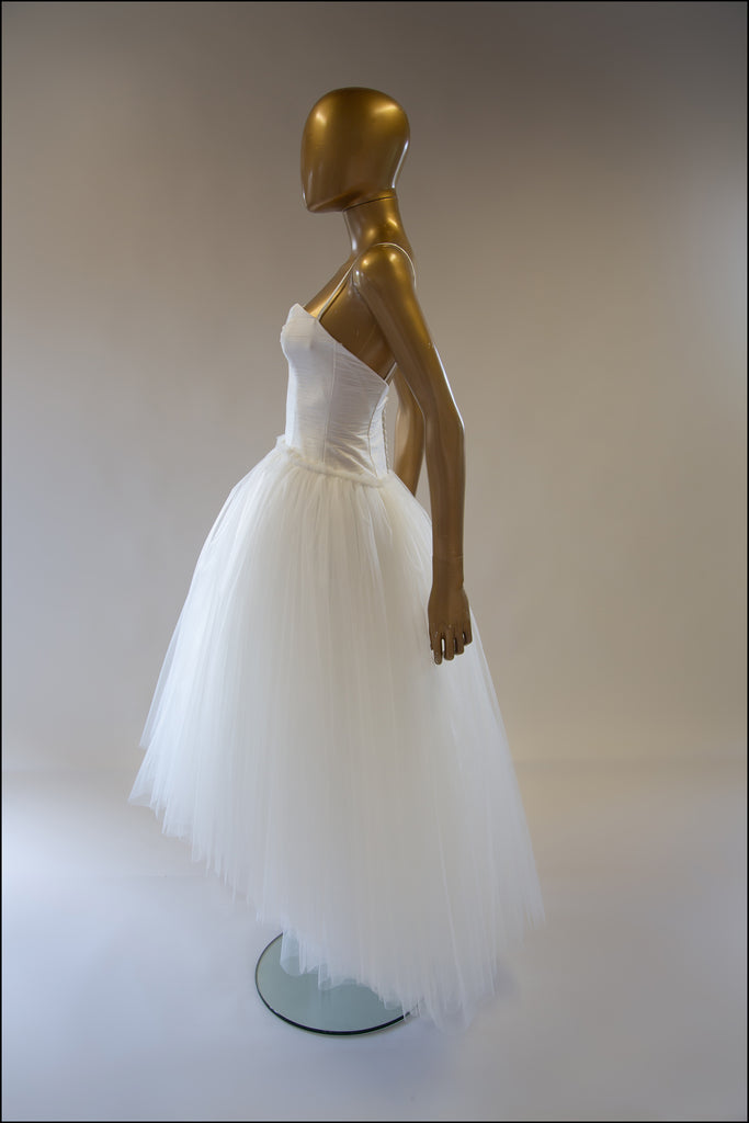 charlotte tulle wedding dress by alexandra king 