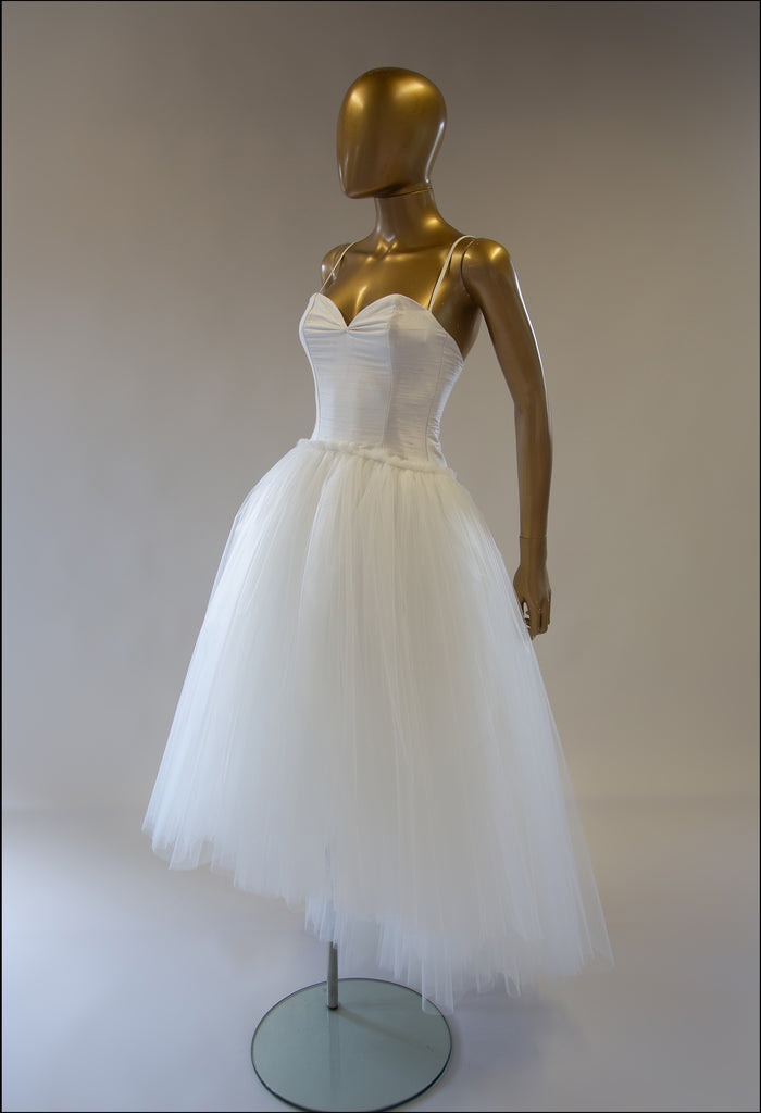 charlotte tulle wedding dress by alexandra king bespoke