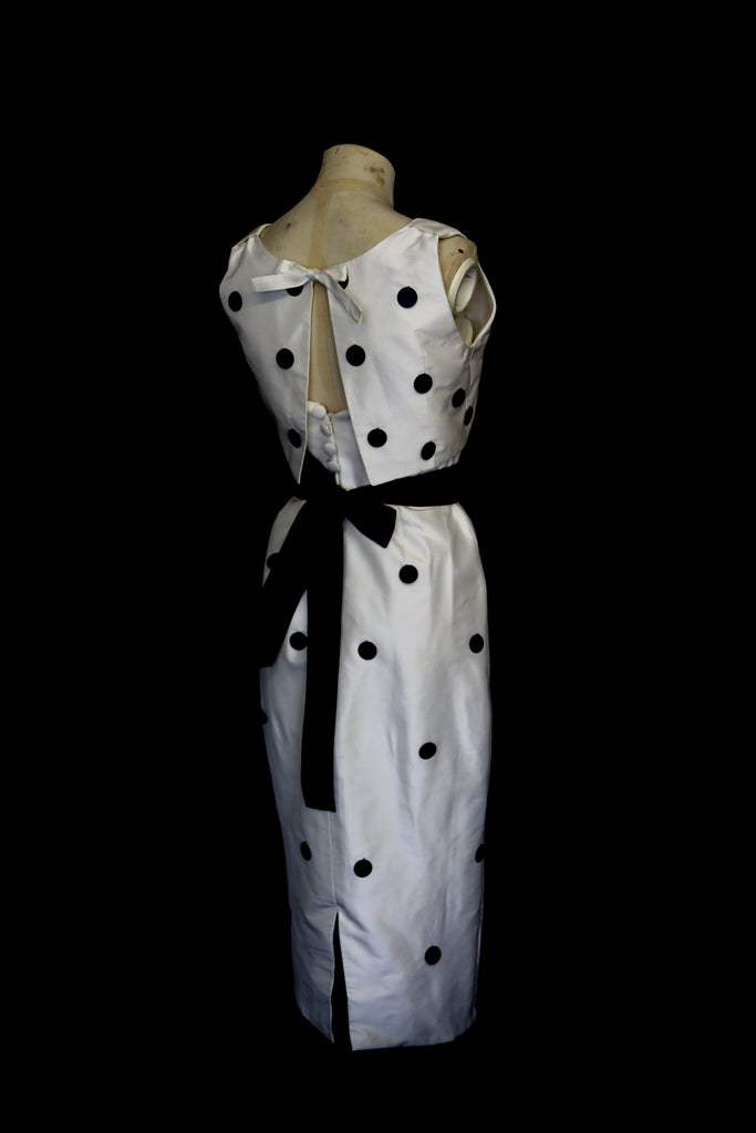 alexandra king polkadot dress