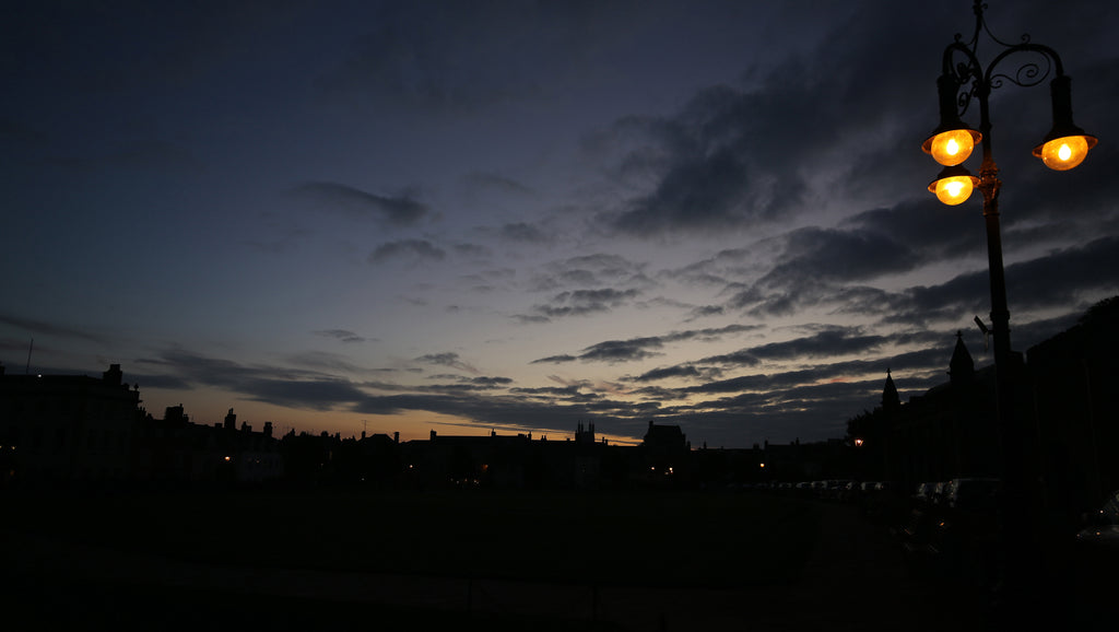 dusk over Wells somerset alexandra king