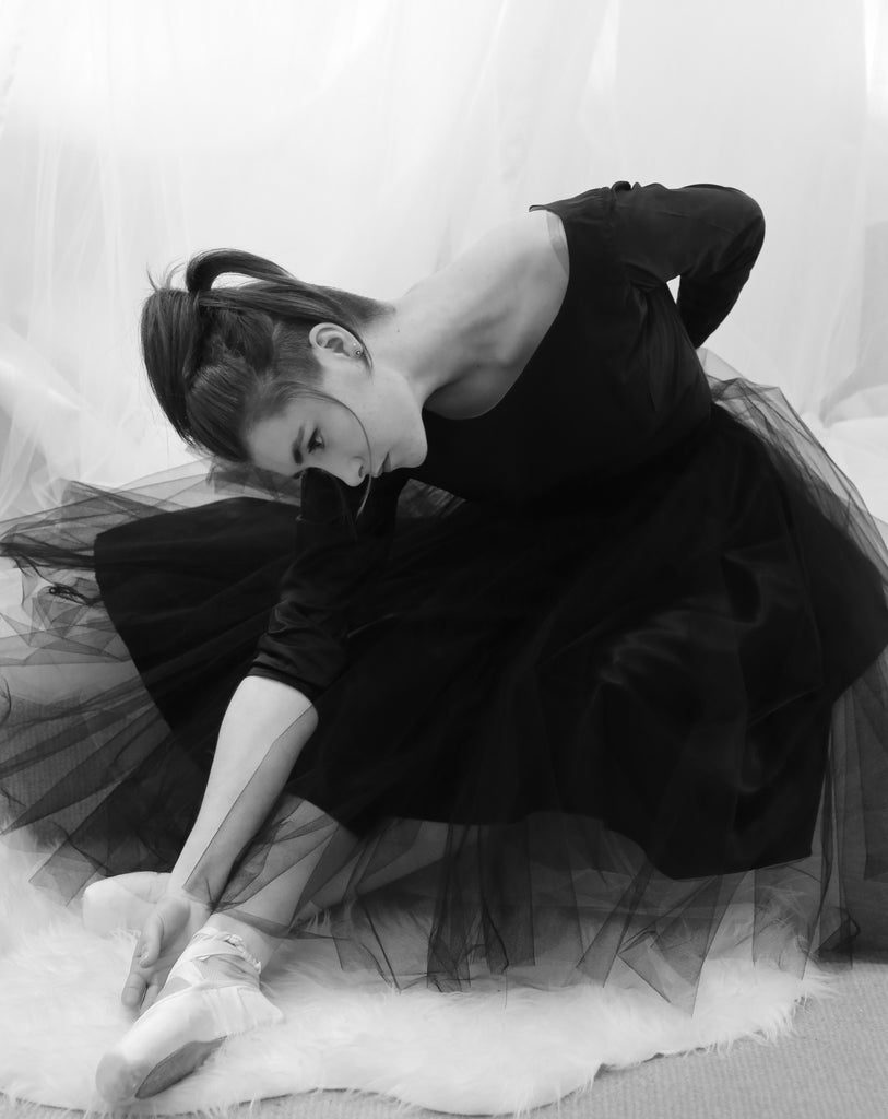 black tulle ballet dress alexandra king