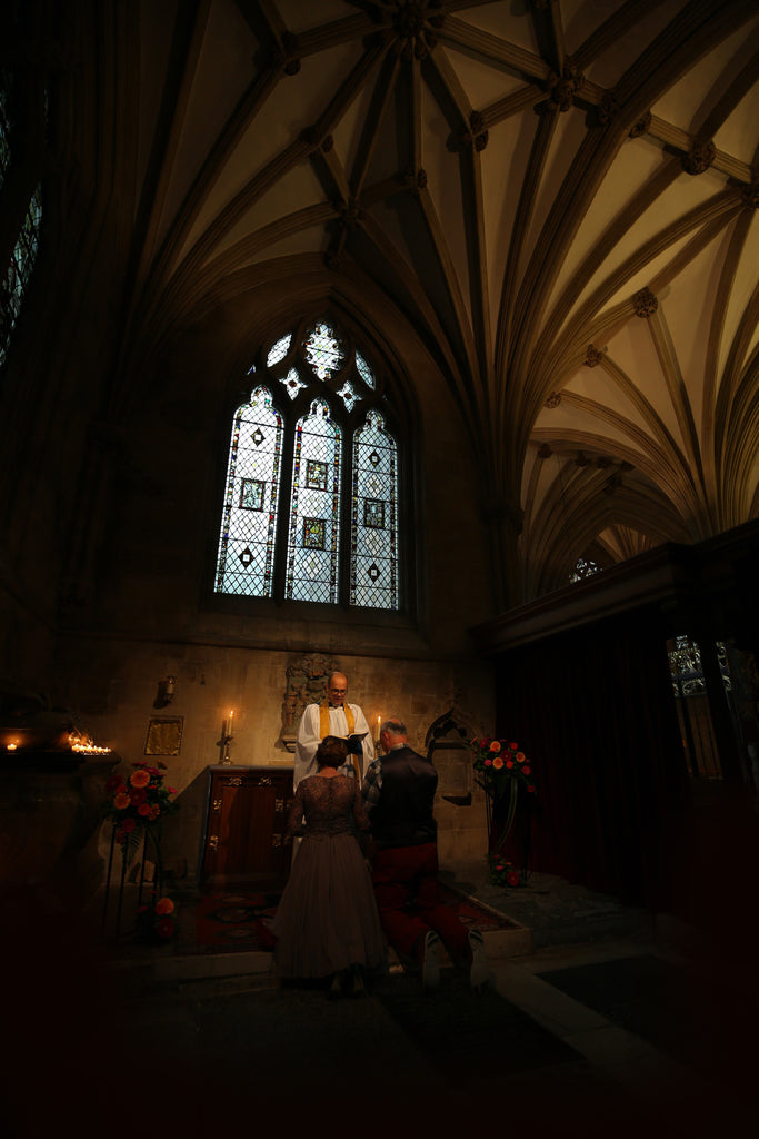 wedding at Wells Cathedral