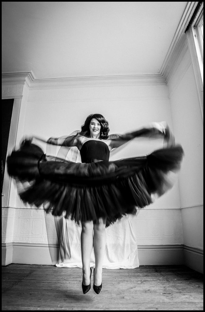 alexandra king black ballerina tulle dress scarlett luxe