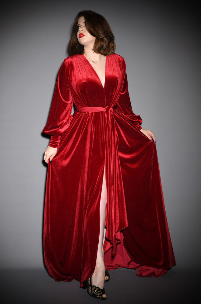red velvet gown deadly is the female alexandra king