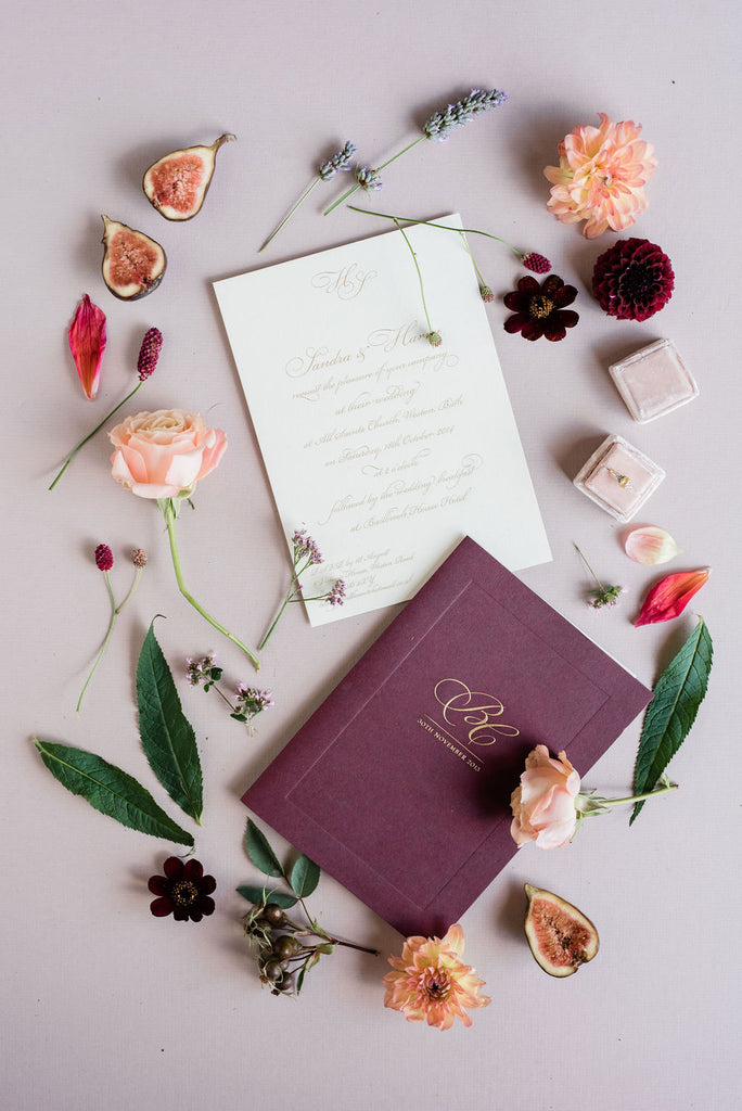 wedding stationary branch and bloom katrina bartlam photography Alexandra King Dress 