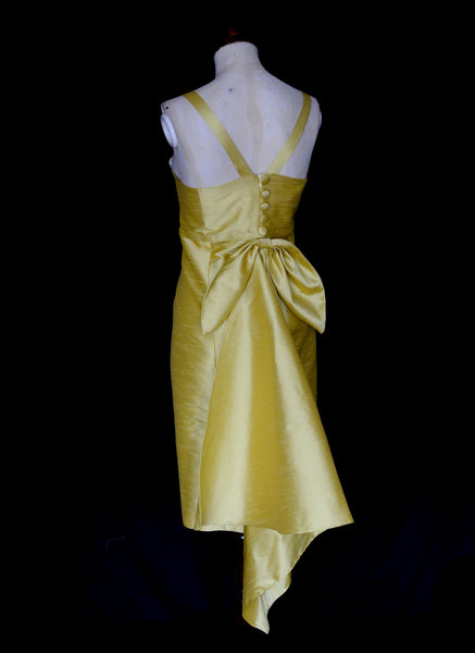 yellow dress mother of the bride 