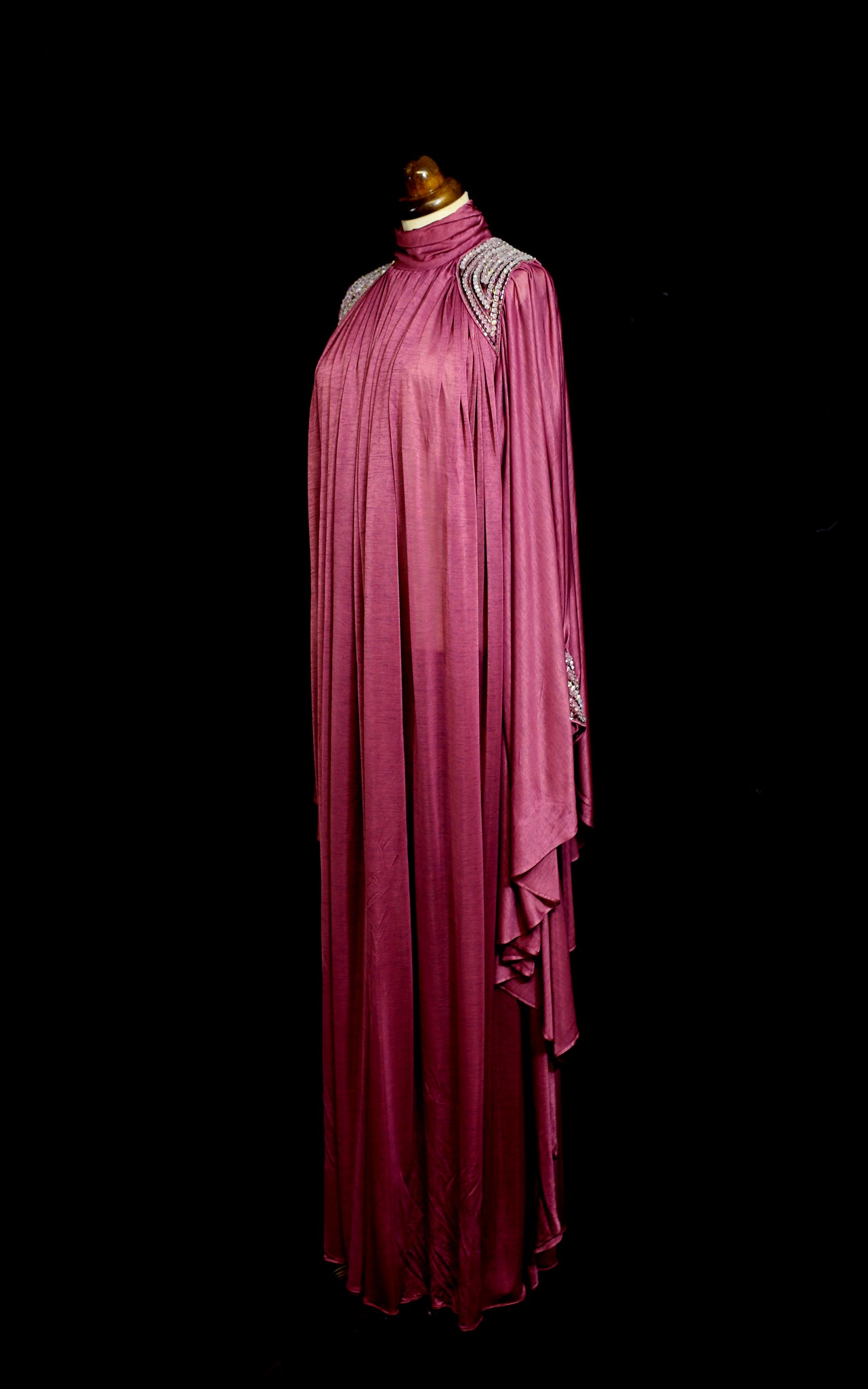1970s kaftan dress