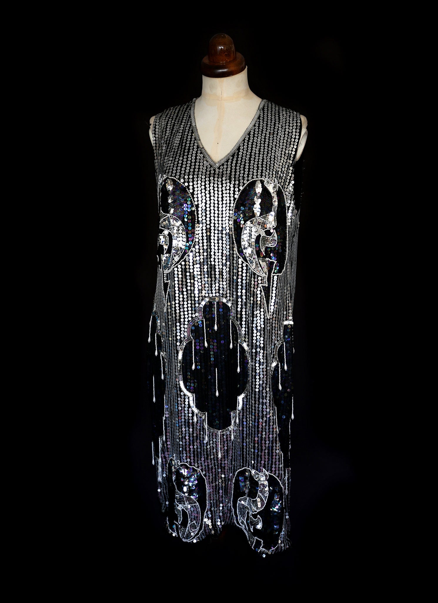 sequin 1920s style dress