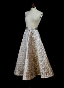 a line ball gown skirt
