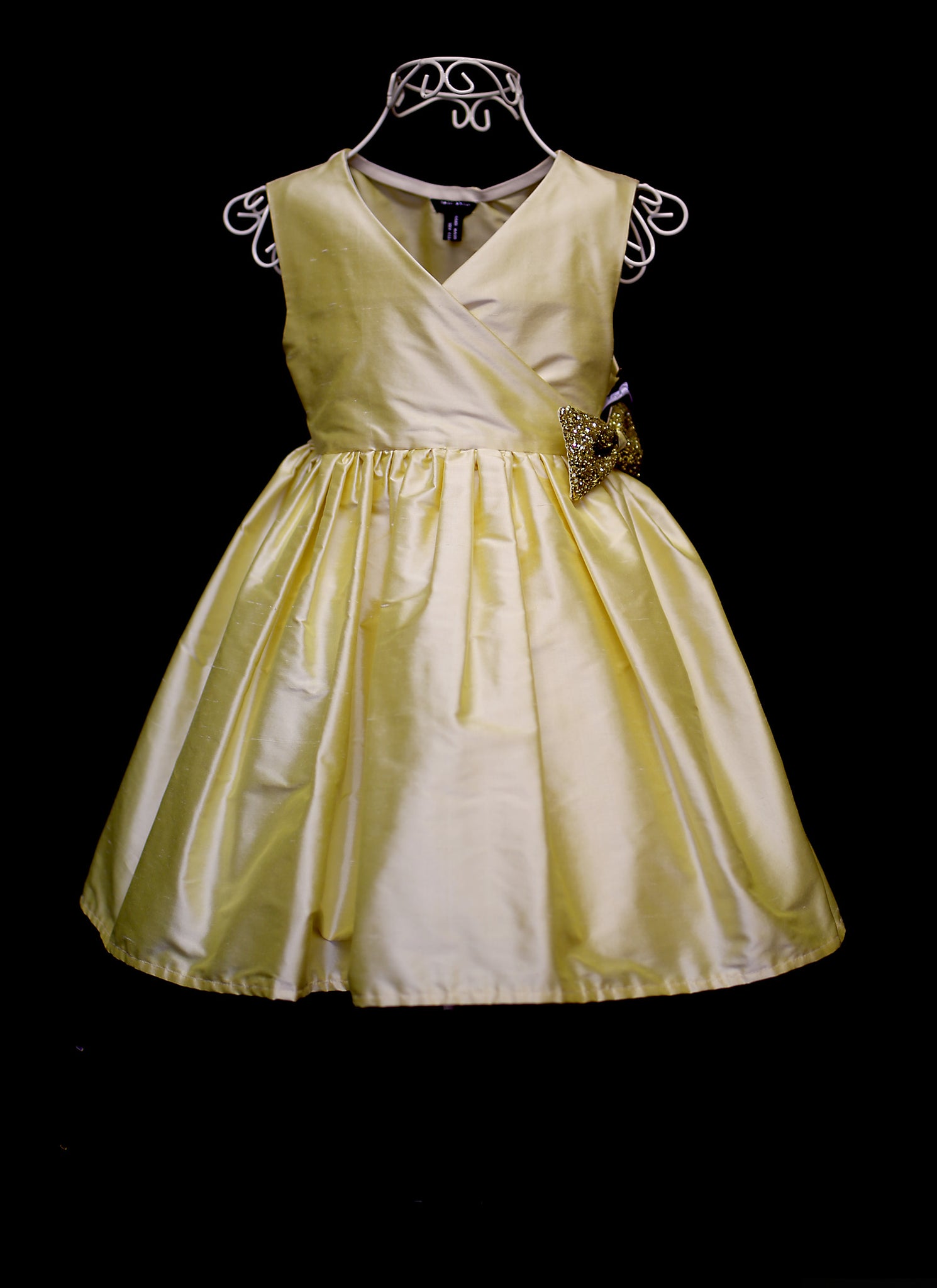 flower girl yellow dresses