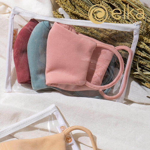 EIKA Swimwear Philippines | Transparent Zipper Pouch