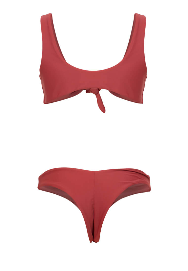 Twist Knot Front Bikini #180 – EIKA Swimwear