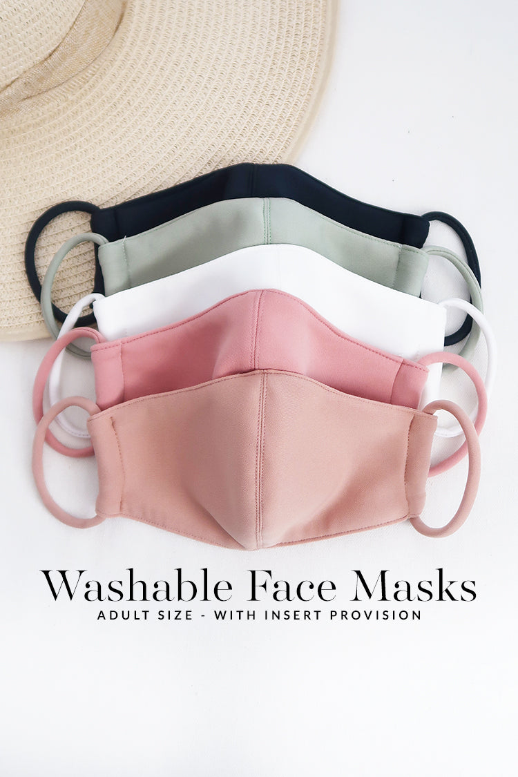 Washable Neoprene Face Mask v1 (Multipack) – EIKA Swimwear