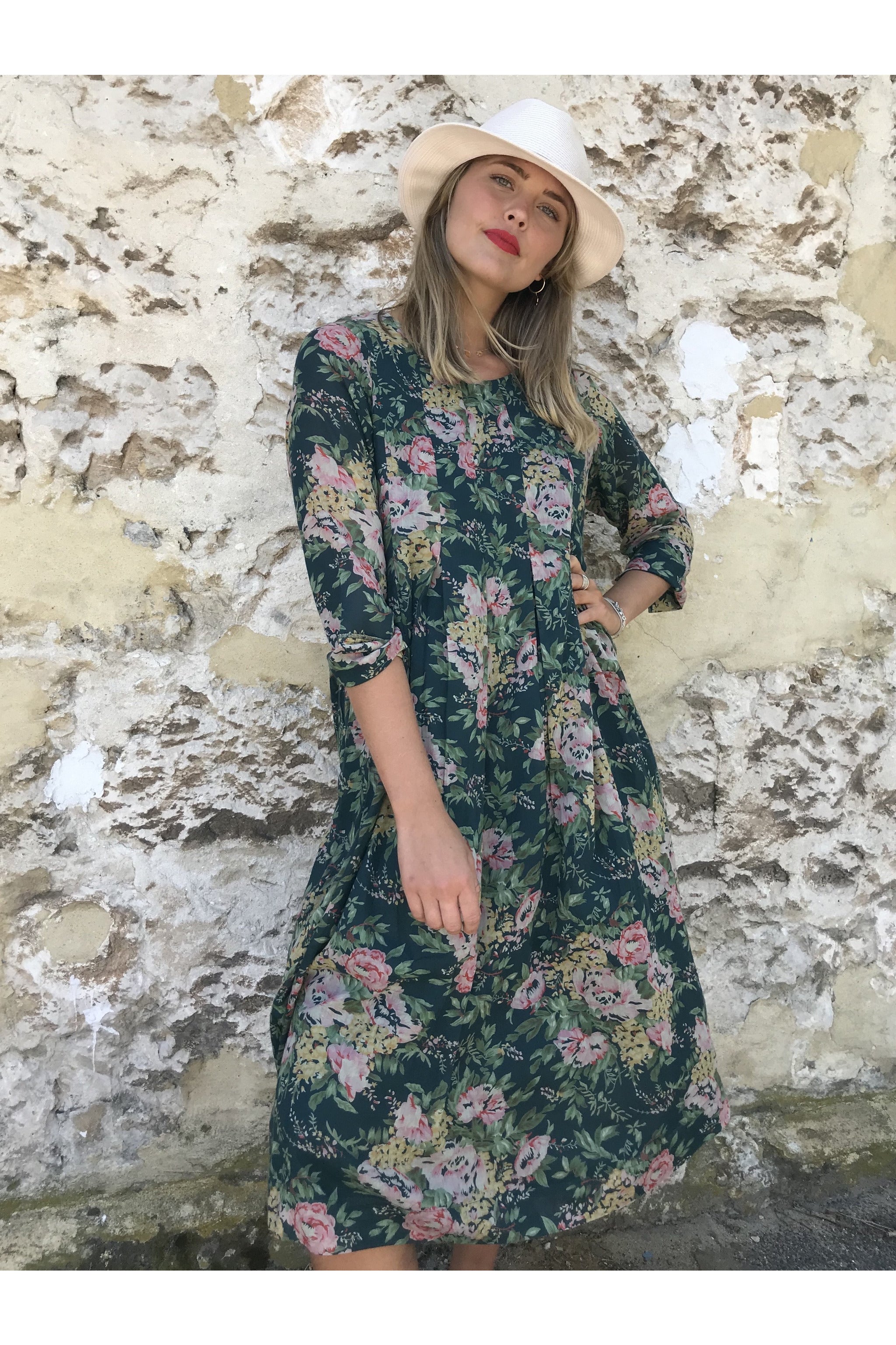 mia dress dark floral - ivy & Isabel – Ivy & Isabel