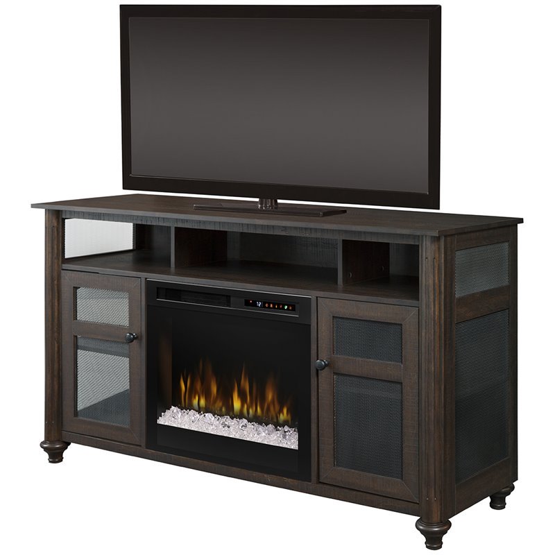 Dimplex Xavier 60 Inch Tv Media Console Electric Fireplace Warm