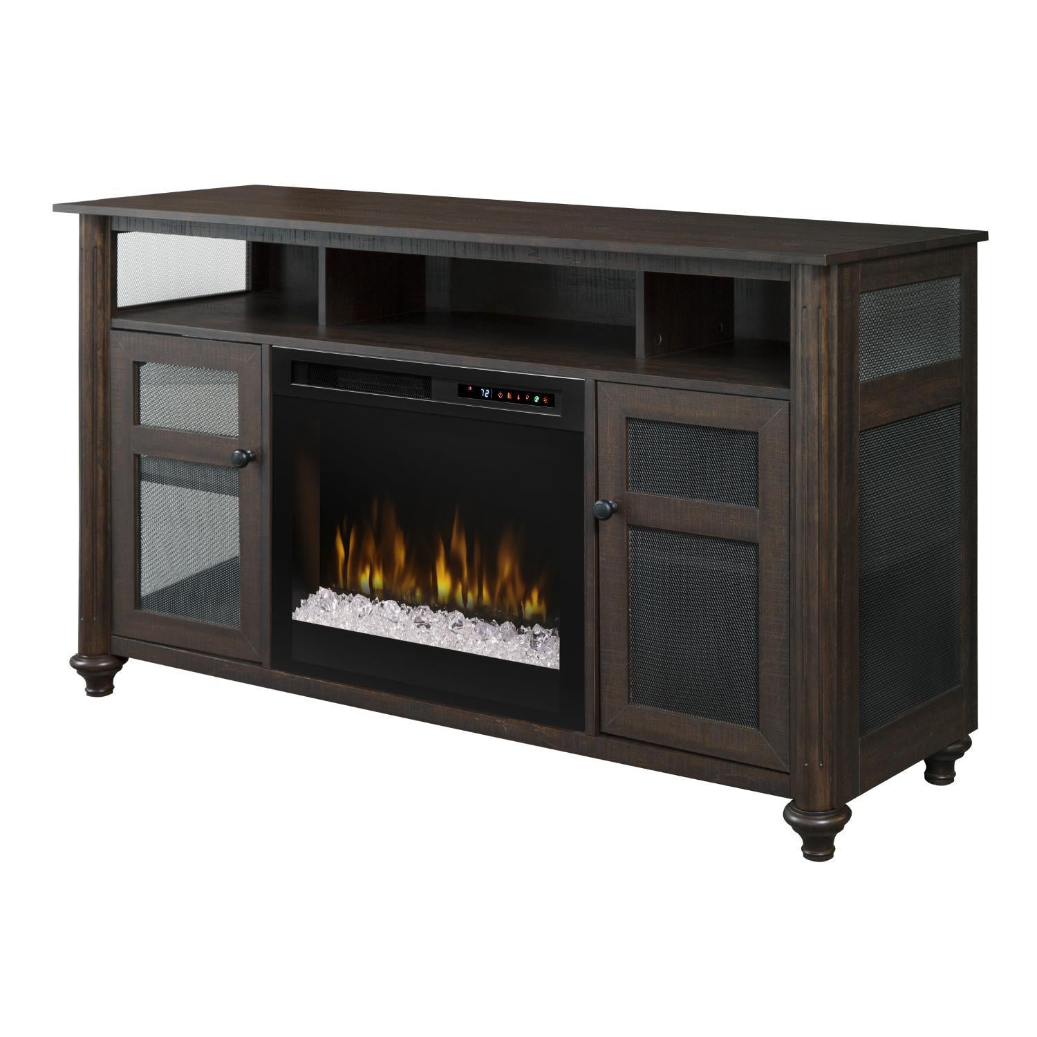 Dimplex Xavier 60-Inch TV Media Console Electric Fireplace ...