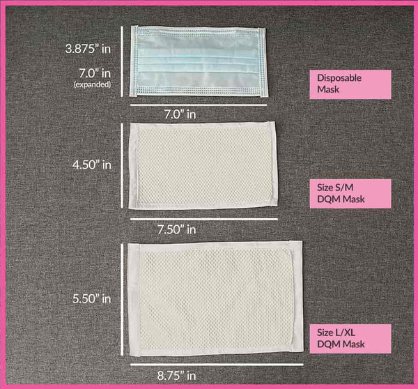 Face Mask Size Guide Dragqueenmerch