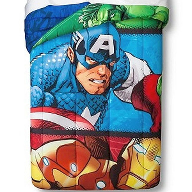 Classic Avengers Bedding Marvel Comforter Sheet Set - oBedding.com