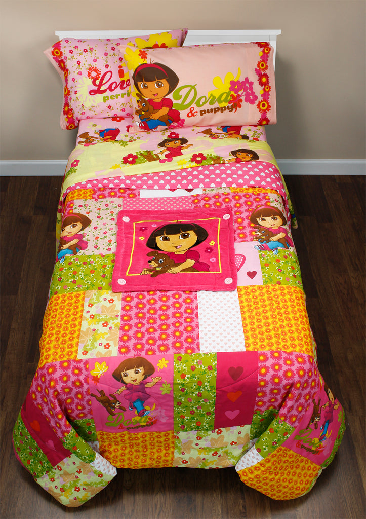 Dora Puppy Bedroom Comforter