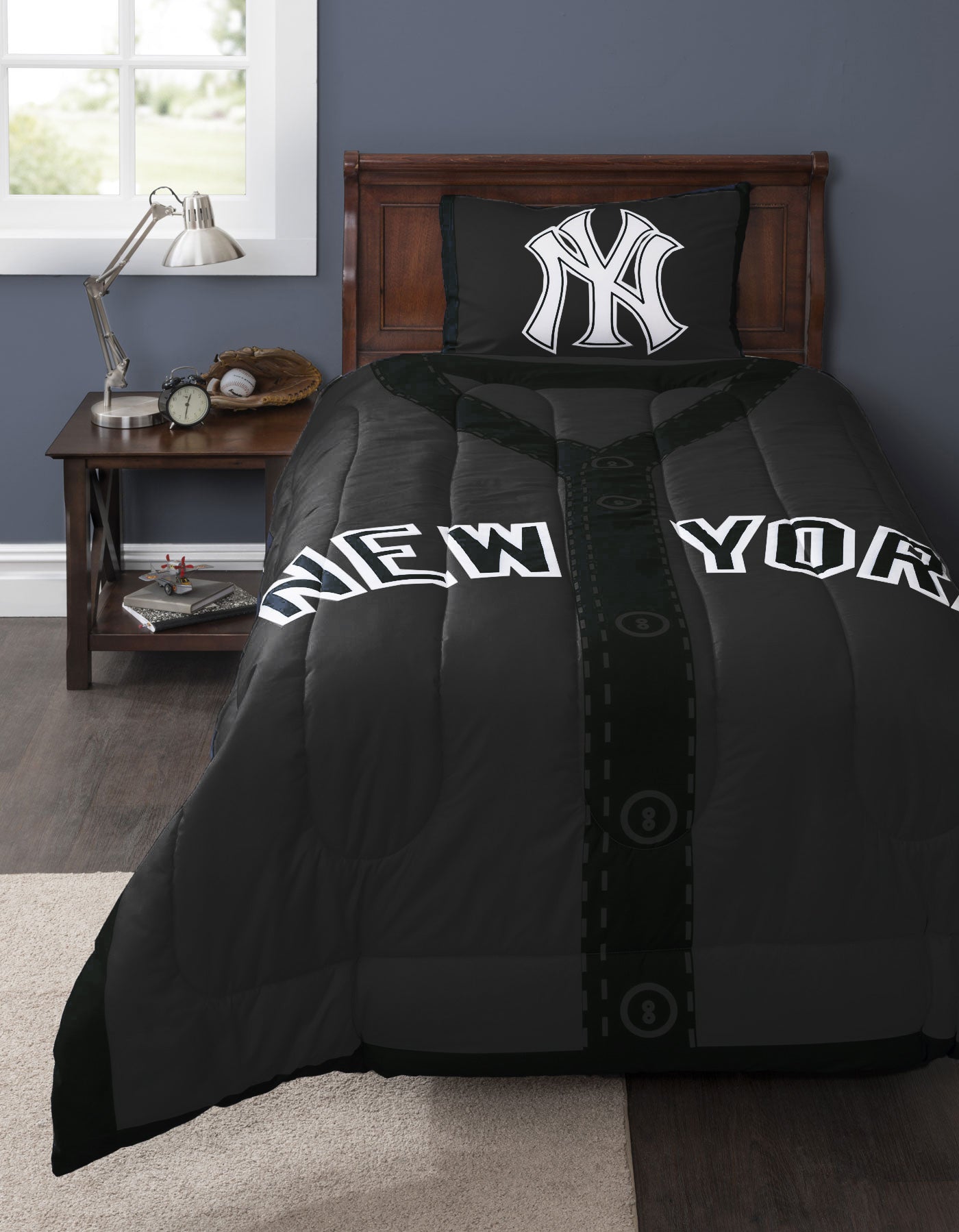 baseball twin bedding set