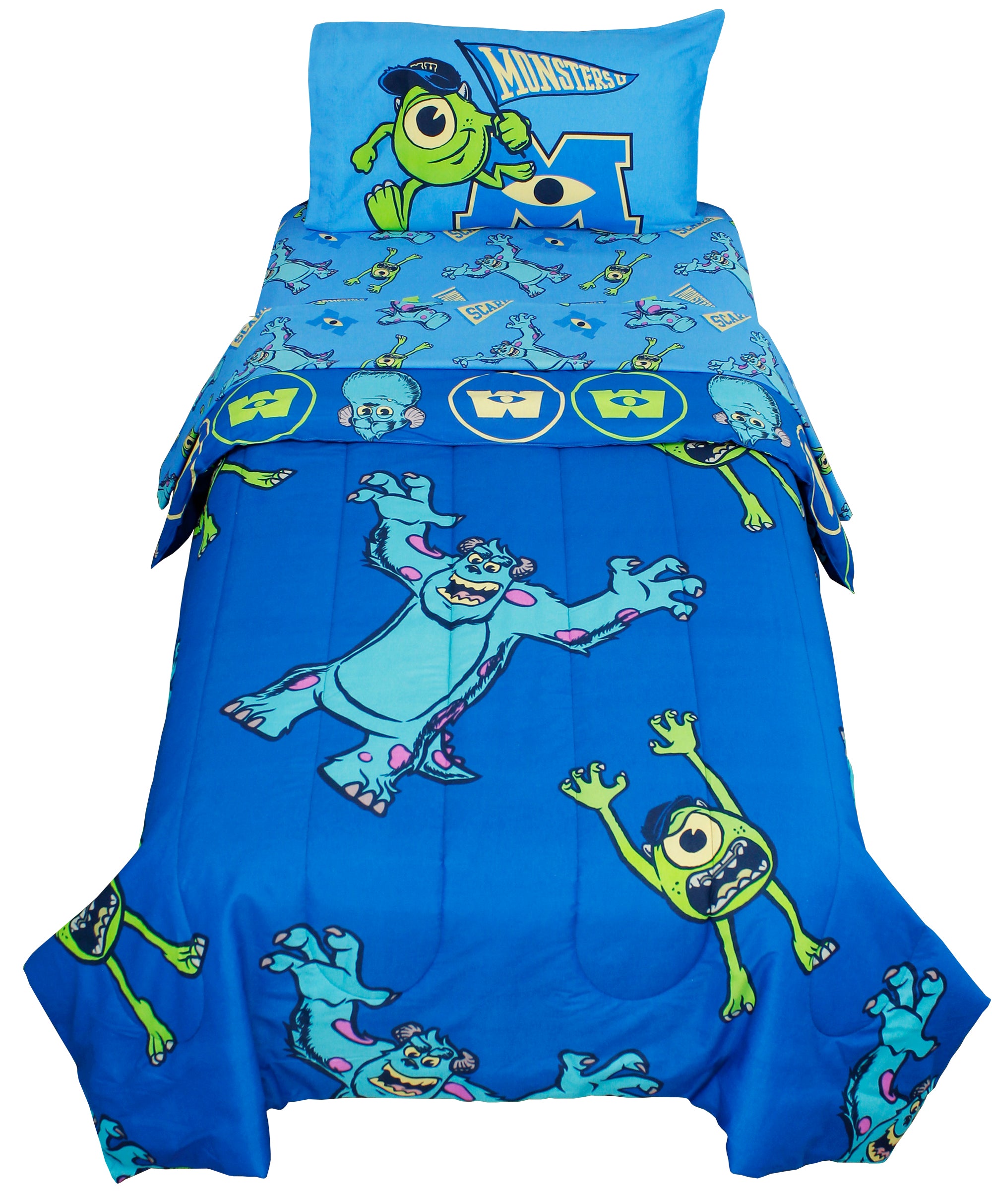Monsters University Twin Bedding Set Comforter Sheets Obedding Com