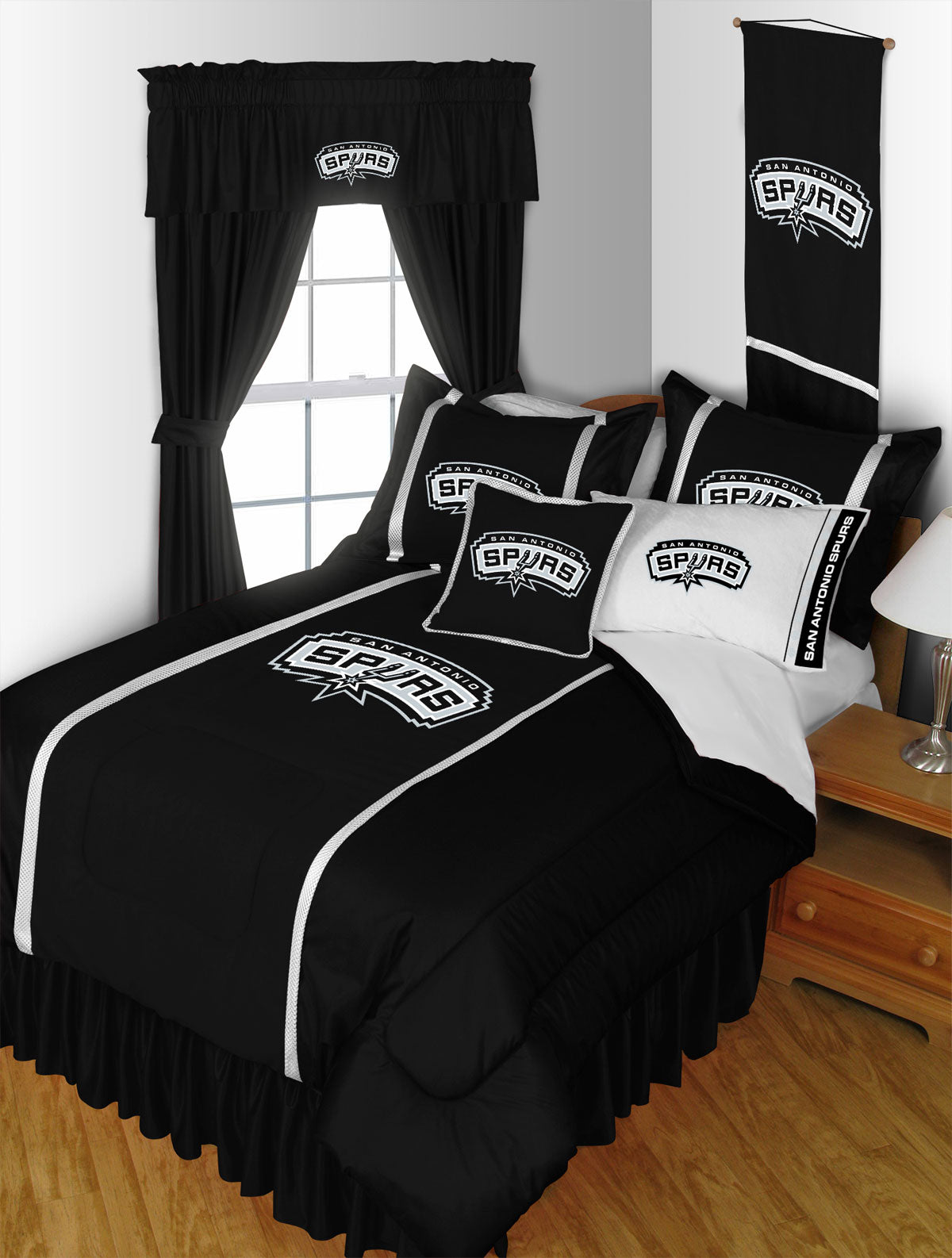 Nba Spurs Bedding San Antonio Comforters Basketball Bed Set