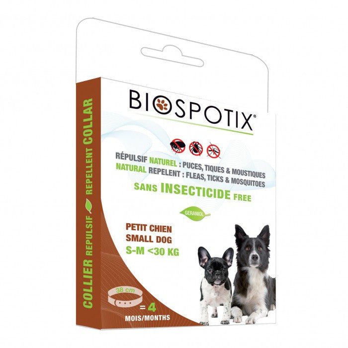 Collier Anti Puces Pour Chien Biospotix