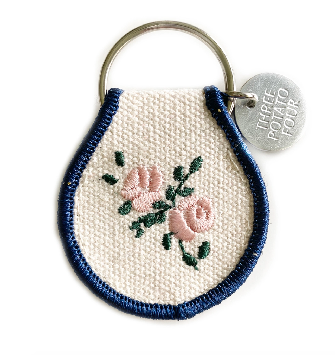 Rose - Patch Keychain