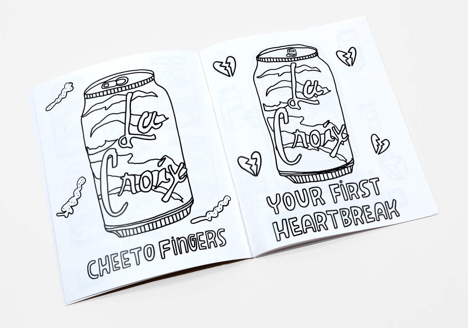 Rejected La Croix Flavors Coloring Book