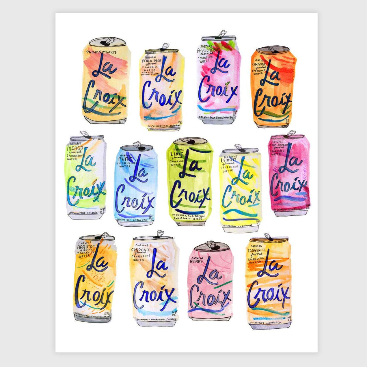 La Croix Print - All Thirteen