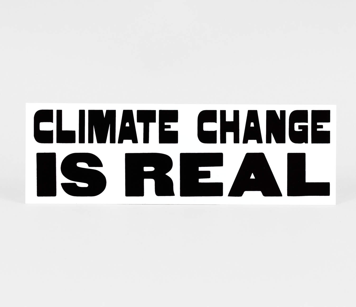 Climate Change Is Real Sticker