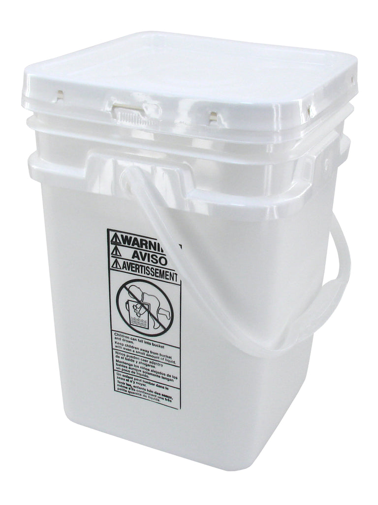 4 gallon plastic bucket