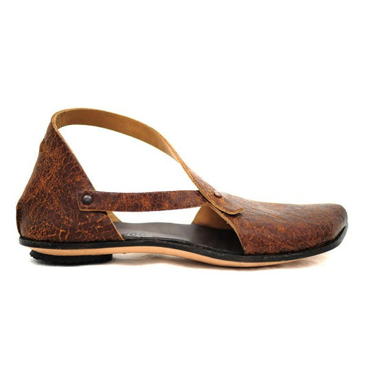 Cydwoq Revival. Women's sandal in woven tan leather. Made in California. –  Bulo