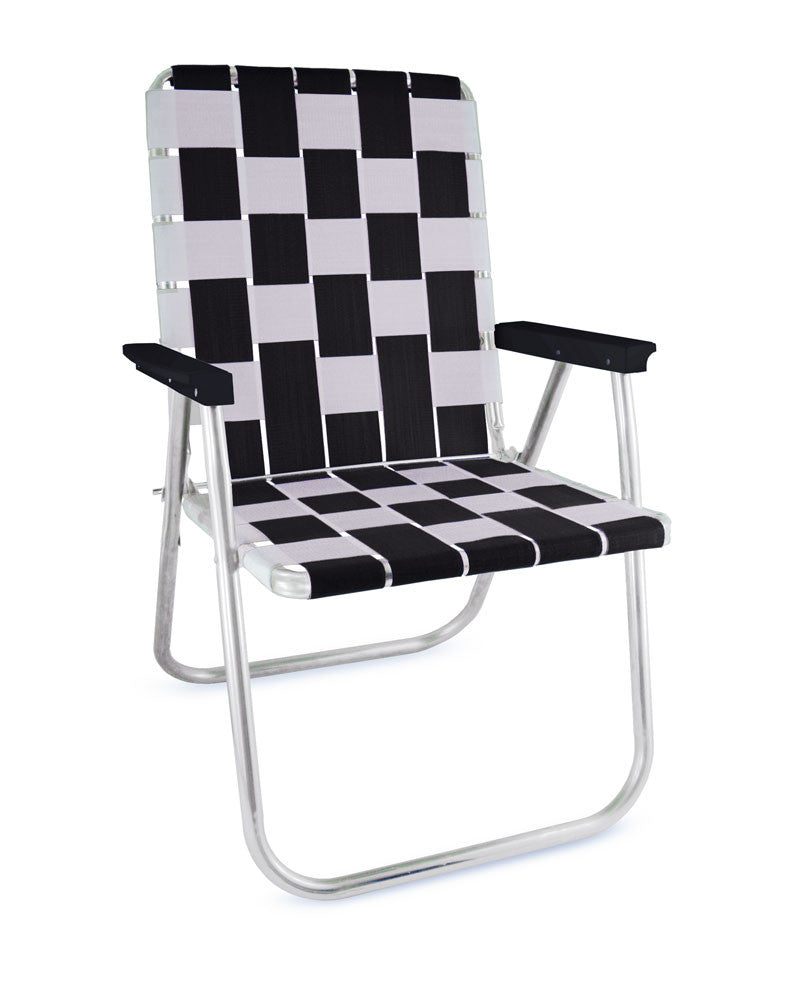 aluminum and webbing lawn chairs