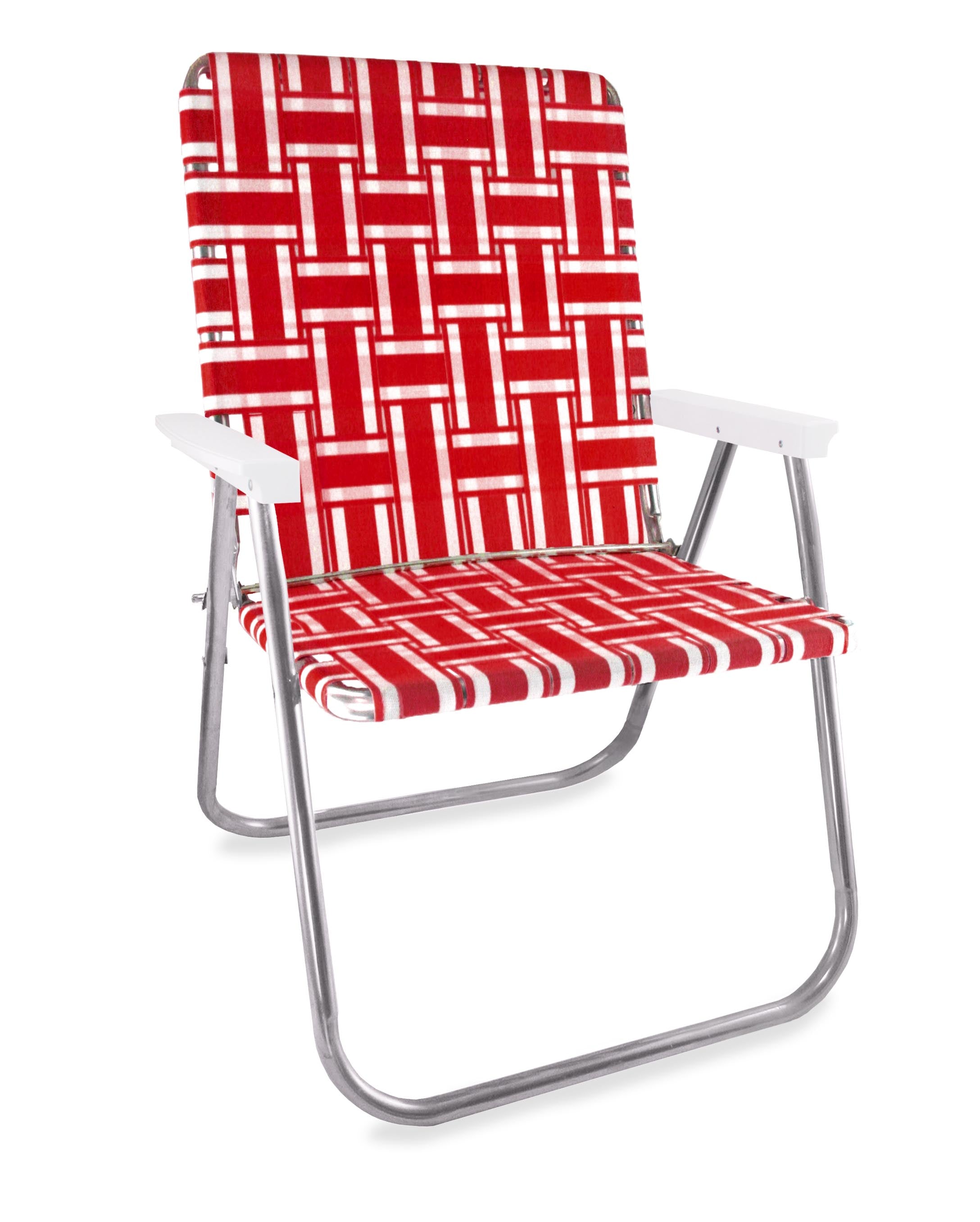 webbed aluminum lawn chairs
