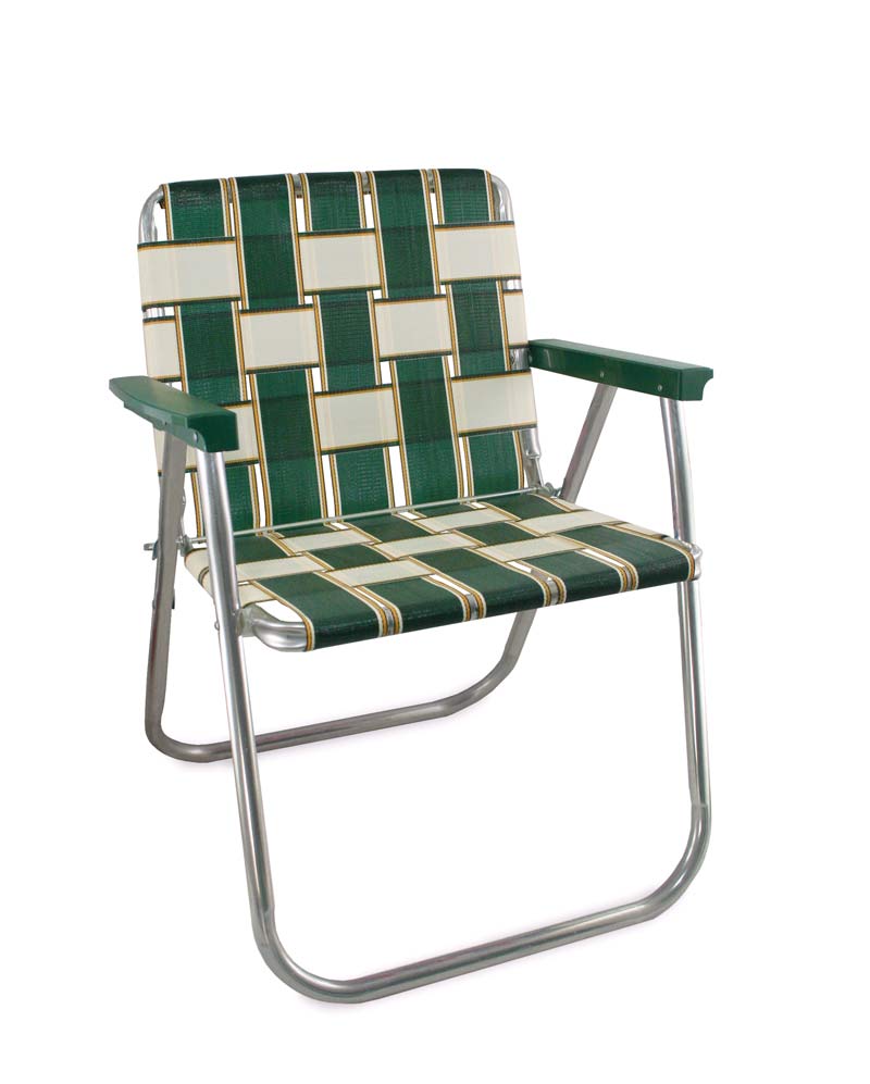 aluminum lawn chairs with webbing