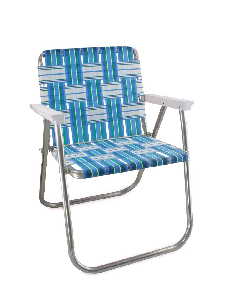 lawn chair usa folding aluminum webbing chair