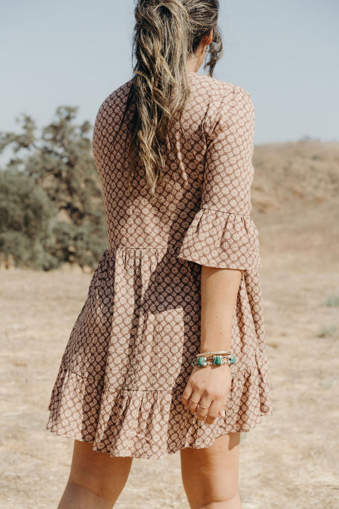 boho babydoll dress