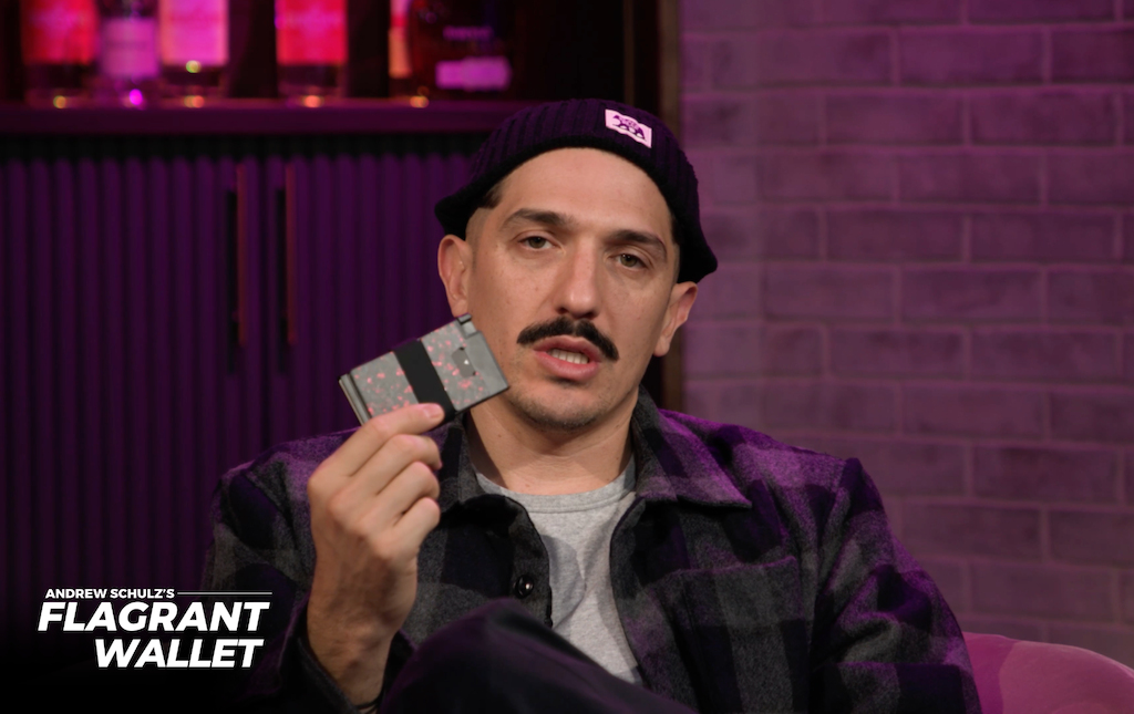 flagrant wallet with Andrew Schulz