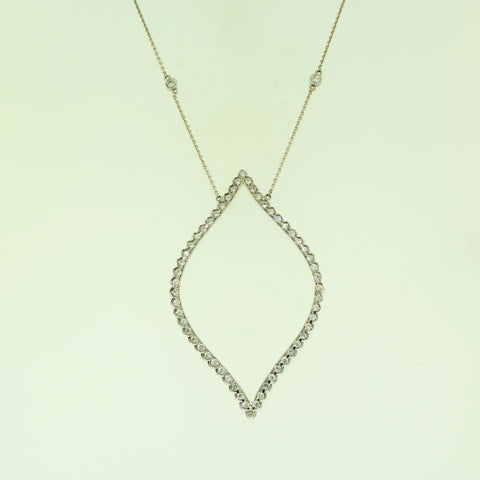 18KW Diamond Necklace