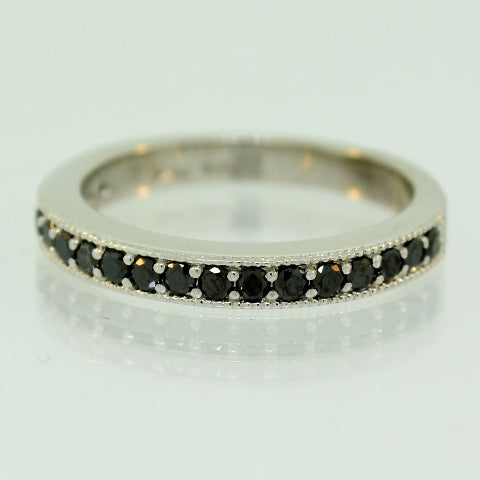 Samara 14KW Yellow Pav  Diamond Stacker Ring